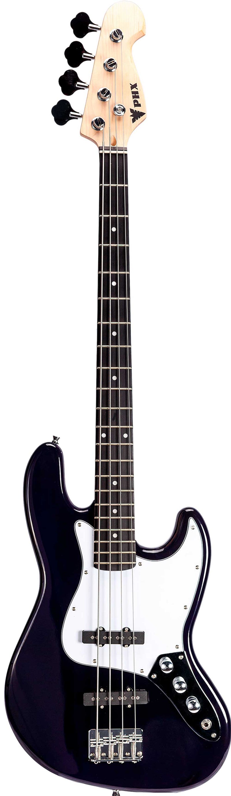 Contrabaixo Passivo PHX Jazz Bass 4 Cordas Preto