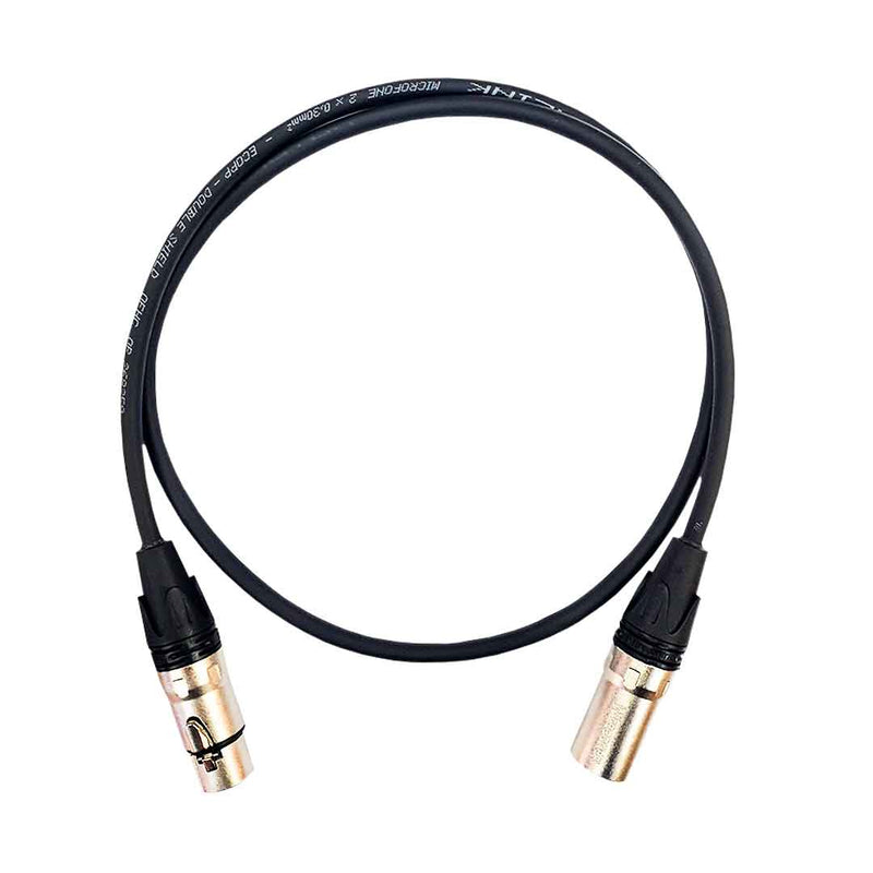 Cabo XLR(F) WIRE X XLR(M) WIRE Double Shield 1 Metro