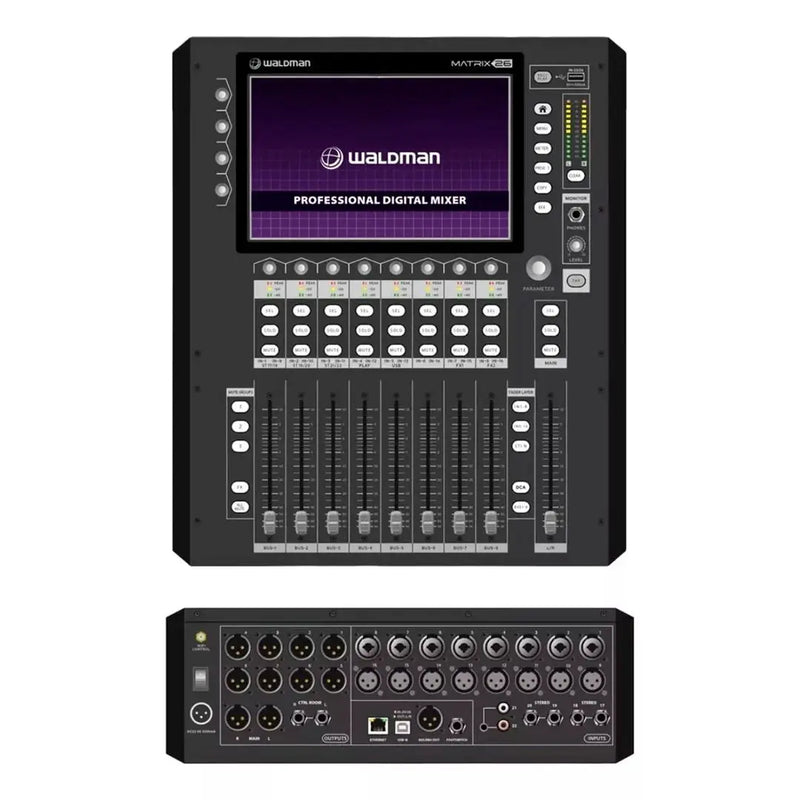 Mesa de Som Digital Waldman MTX-26 de 26 Canais Bivolt