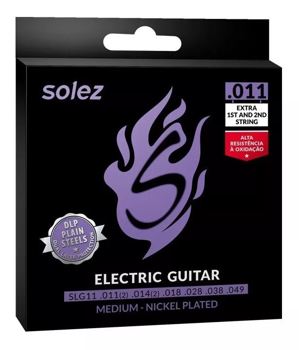 Encordoamento Solez Guitarra 0.011 SLG11