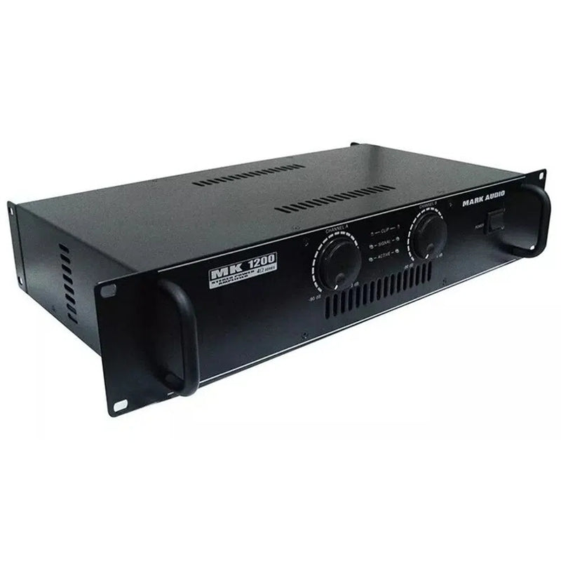 Amplificador de Potência Mark Audio Mk 2400