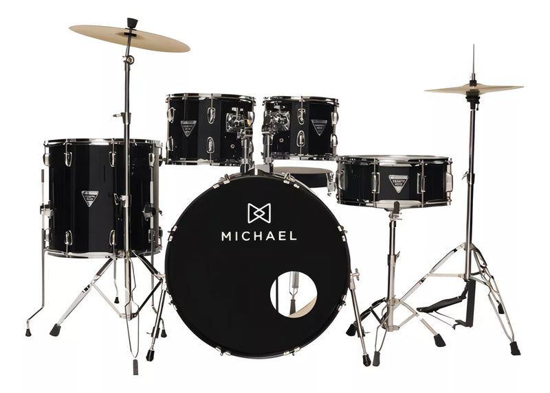 Bateria Michael Trinity Dmt220 Bumbo 20 Preta (Saldo)