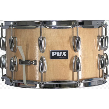 Caixa Bateria 8x14 10 Afinações Canoa Dupla Madeira PHX